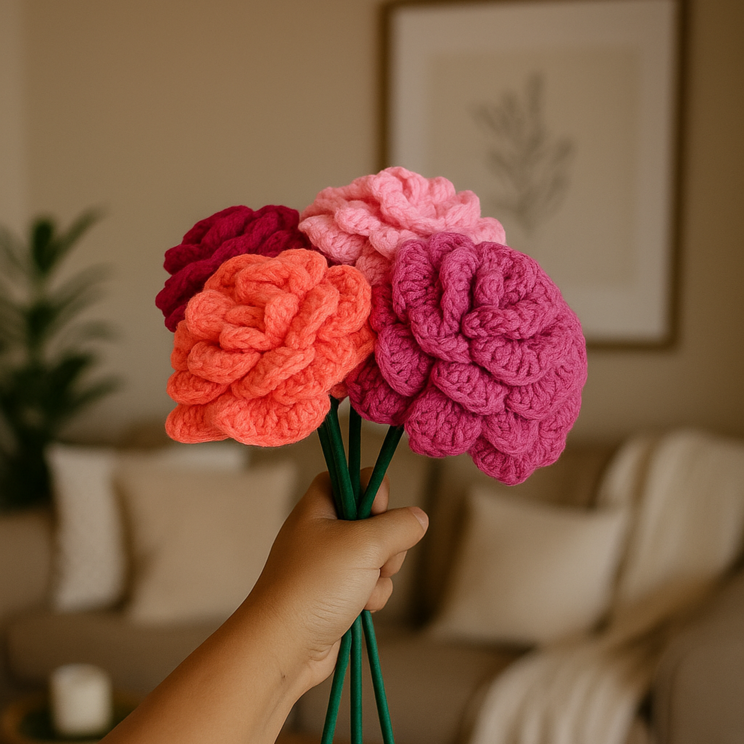 Juana’s Flowers | Handmade Crochet Flower Dolls from Peru