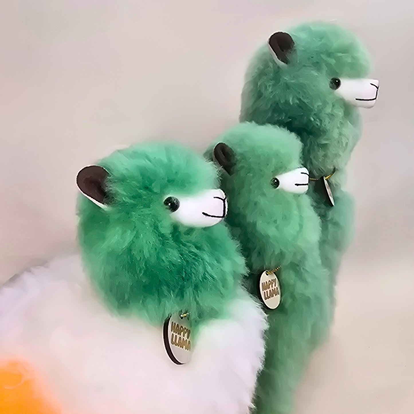 Happy Llama – Medium - Green