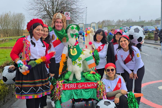 St Patrick’s Day Parade in Galway: A Peruvian Story with Patrick the Llama 🇮🇪🦙
