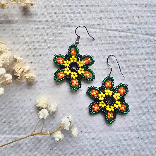 Shipibo Beaded Earrings