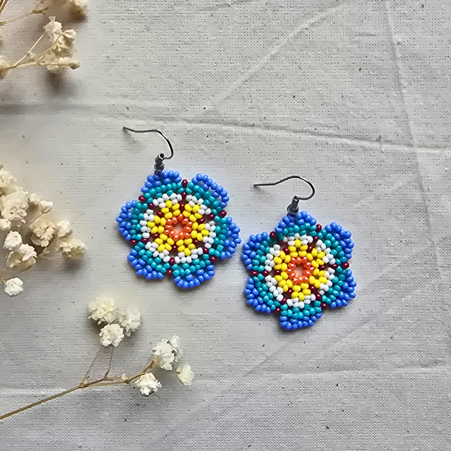 Shipibo Beaded Earrings