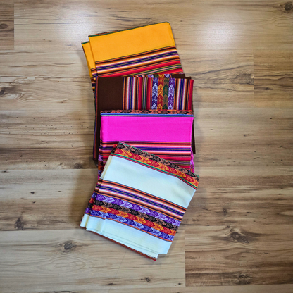 Peruvian Textiles – Tablecloths & Blanket