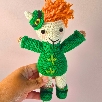 Knitted Irish Llama