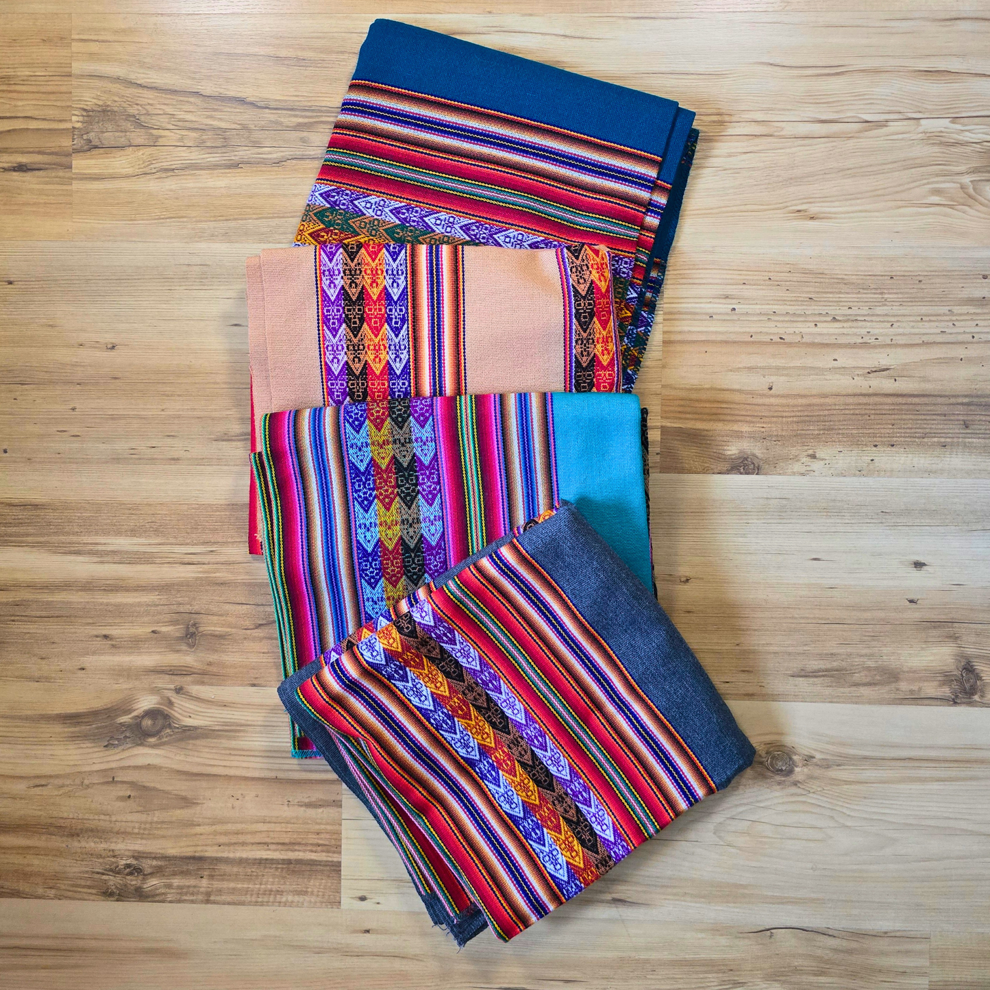 Peruvian Textiles – Tablecloths & Blanket