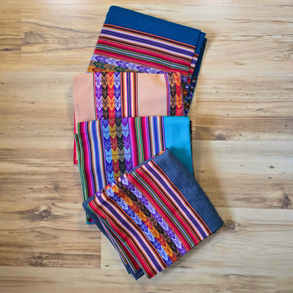 Peruvian Textiles – Tablecloths & Blanket
