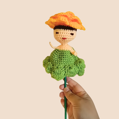 Juana’s Flowers | Handmade Crochet Flower Dolls from Peru