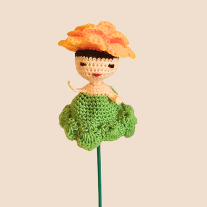 Juana’s Flowers | Handmade Crochet Flower Dolls from Peru