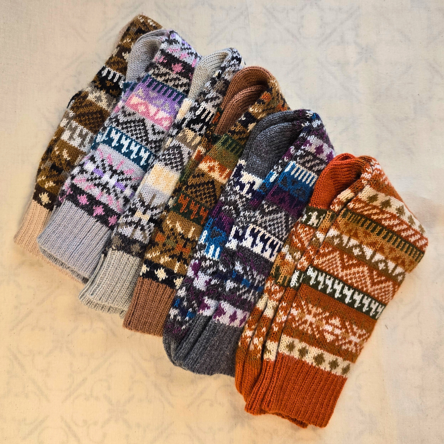 Andean Cozy Socks – Baby Alpaca & Wool Blend