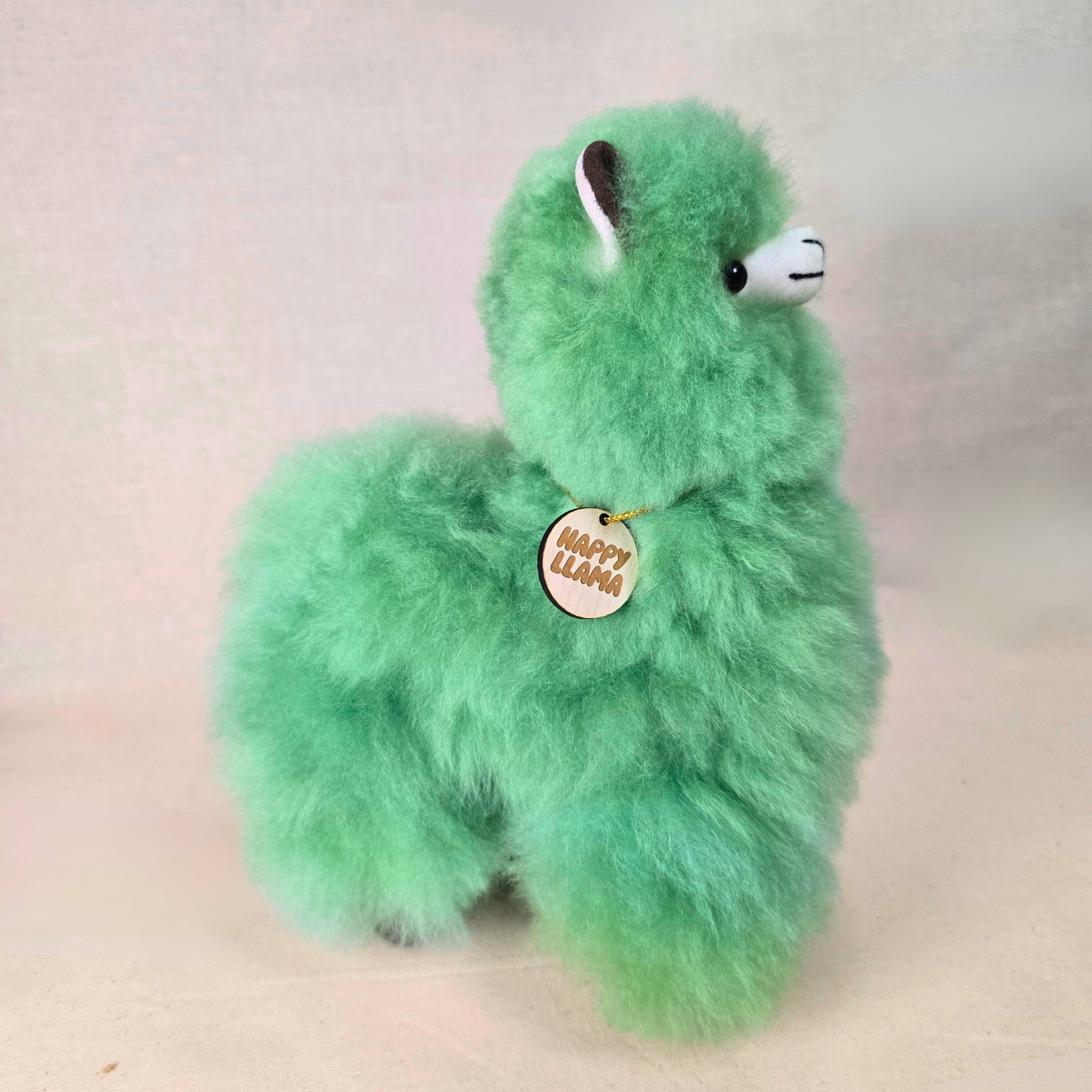 Happy Llama – Medium - Green