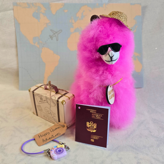 ✈️ Happy Llama – Travel Edition