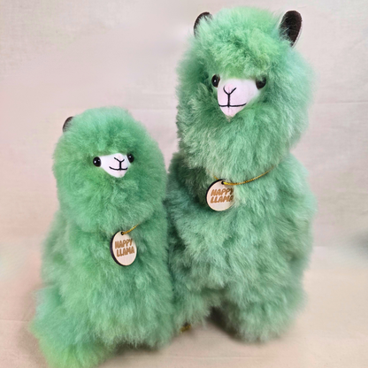 Happy Llama – Medium - Green