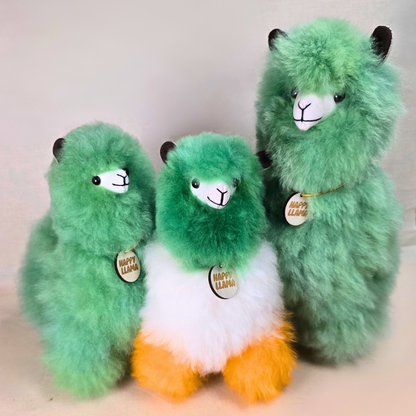 Happy Llama – Medium - Green