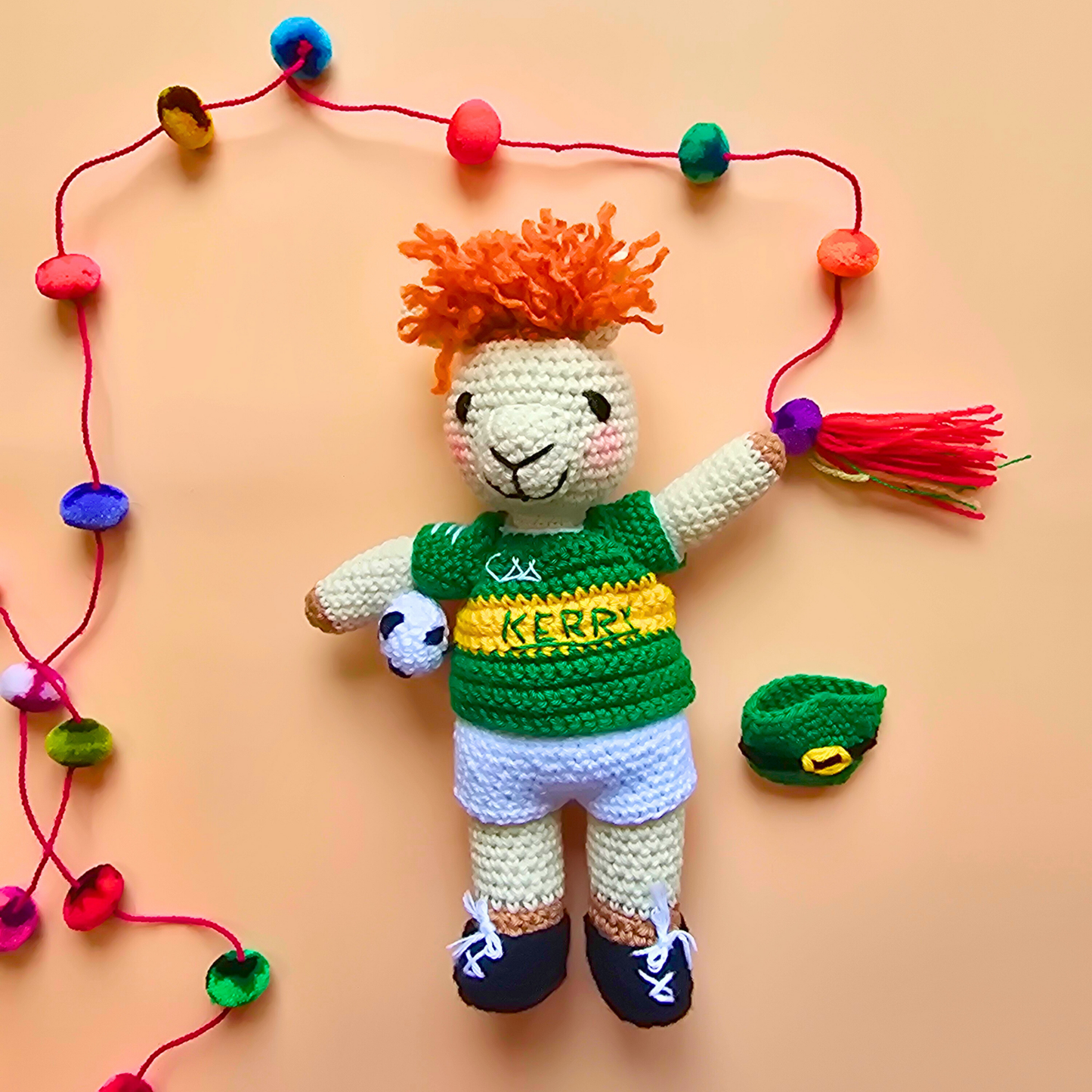 Knitted Irish Llama