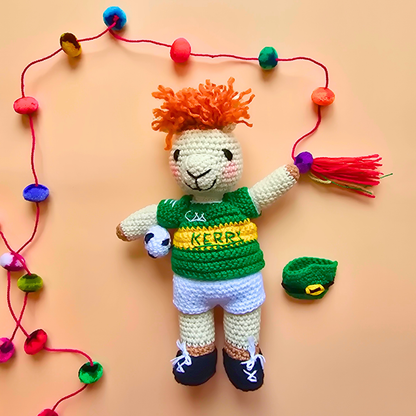Knitted Irish Llama