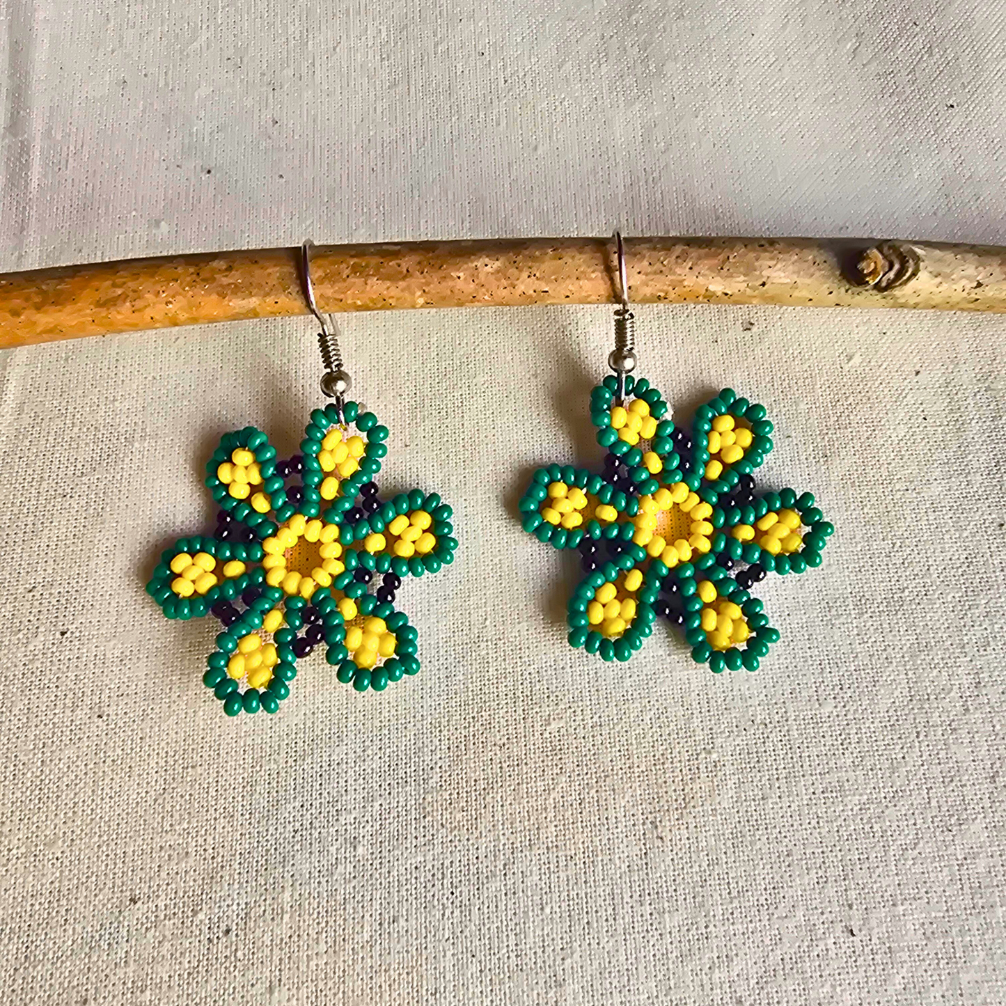 Shipibo Beaded Earrings