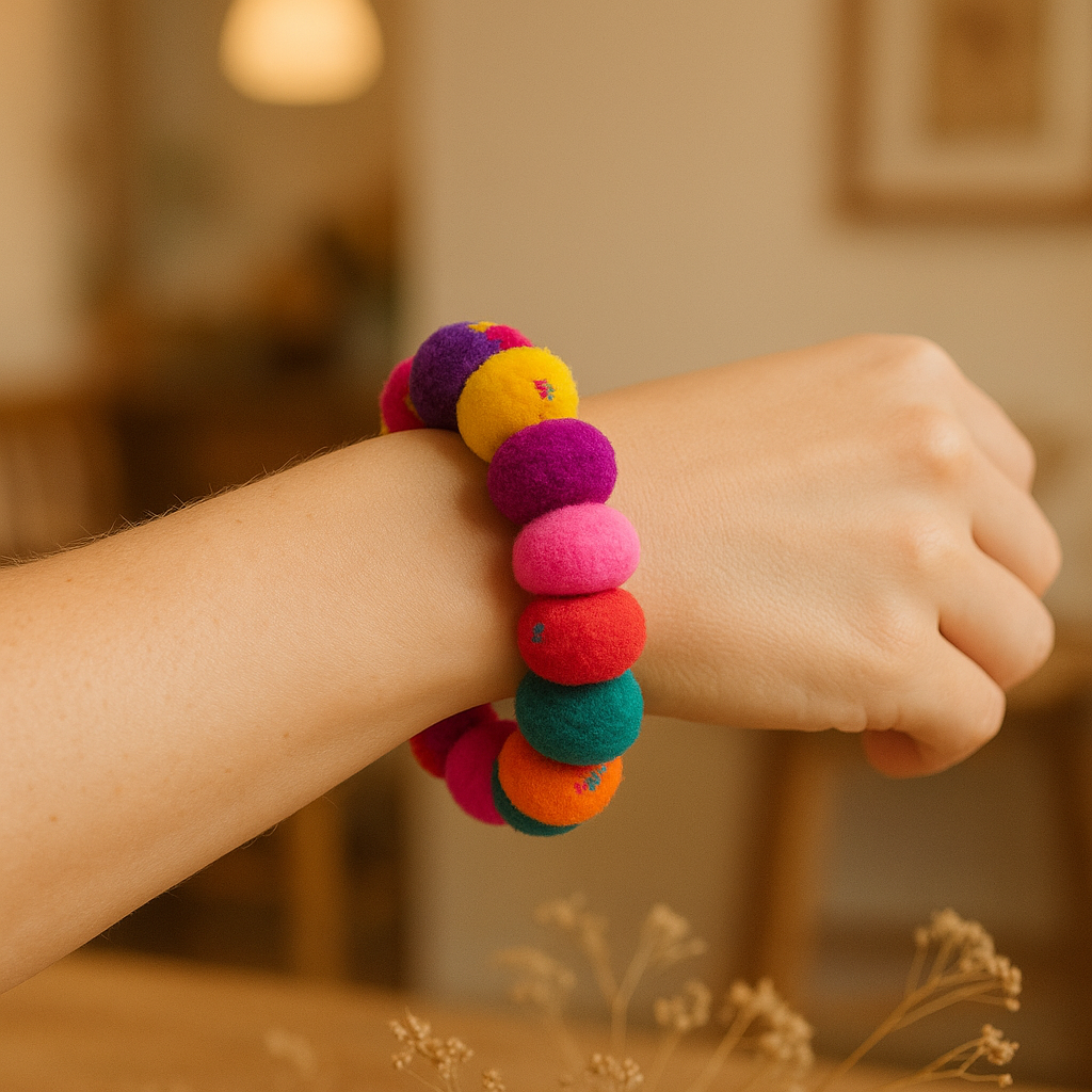 Pompom Bracelet