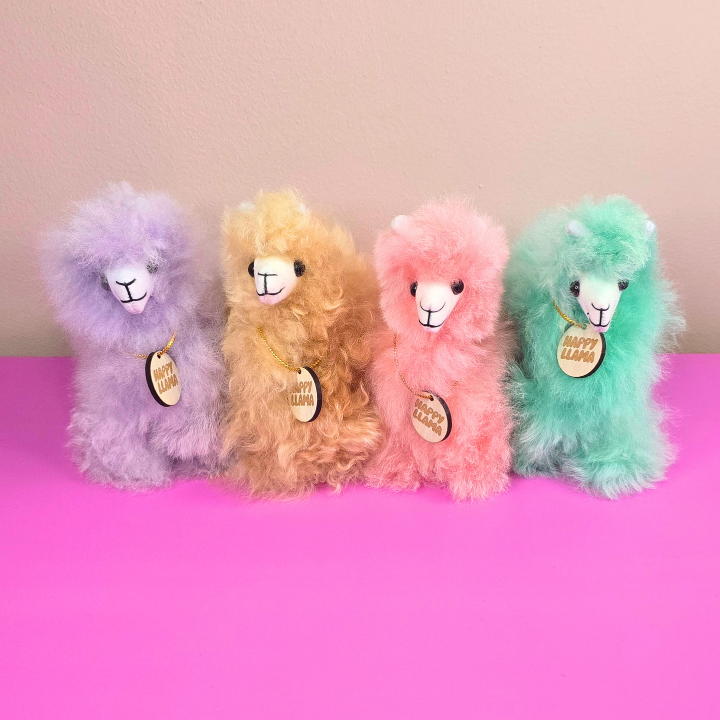 Happy Llama – Small –  colours