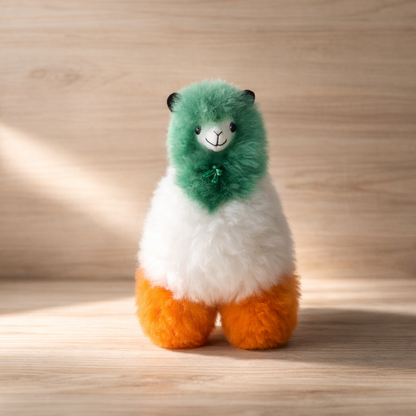 Irish Colours Medium Classic Llama handmade from baby alpaca fibre