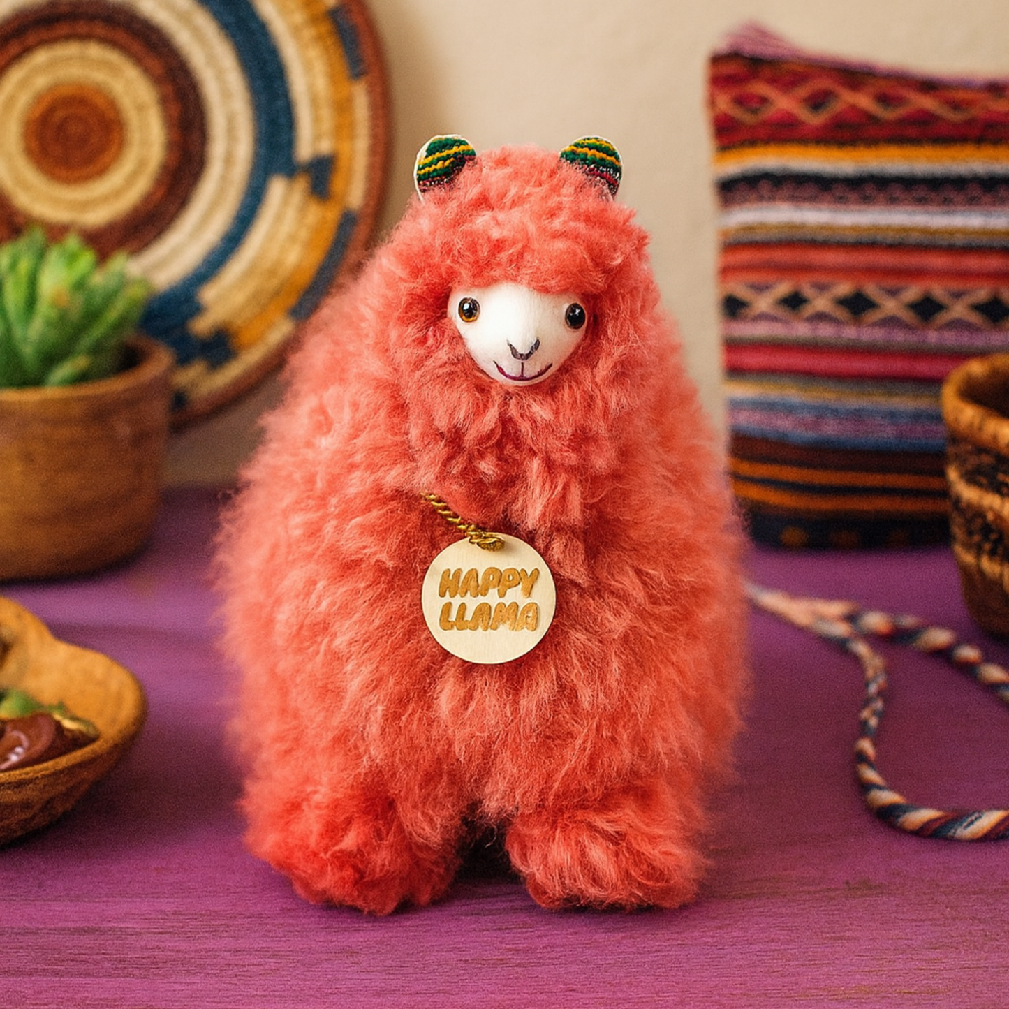 Happy Llama – Small - Ears Design