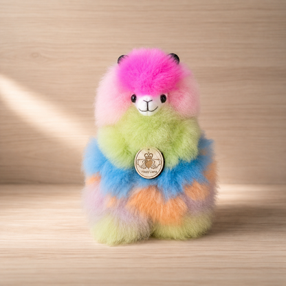 Claddagh Llama handmade baby alpaca gift inspired by Galway Ireland
