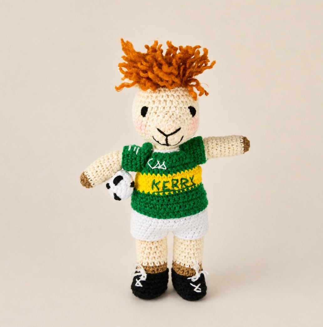 Handmade St. Patrick's Llama | Irish Counties Collection | Happy Llama Ireland
