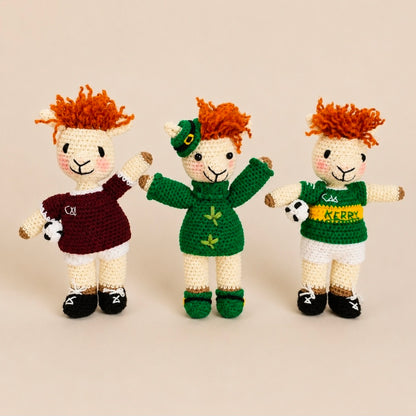 Handmade St. Patrick's Llama | Irish Counties Collection | Happy Llama Ireland