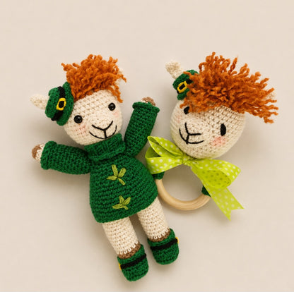 Handmade St. Patrick's Llama | Irish Counties Collection | Happy Llama Ireland