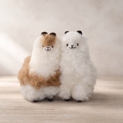 Small Natural Baby Alpaca Llama | Andes Signature