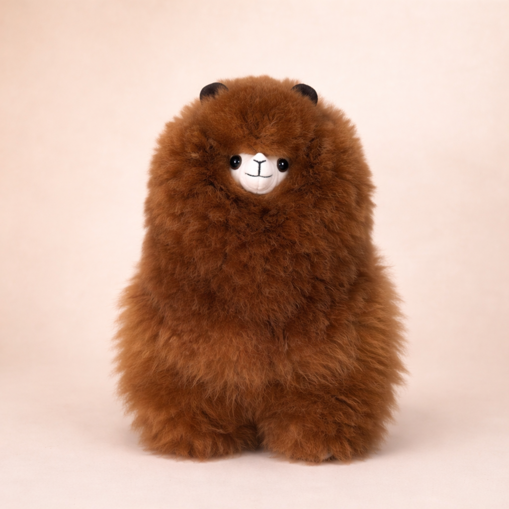 ✨Large Natural Baby Alpaca Llama | Andes Signature