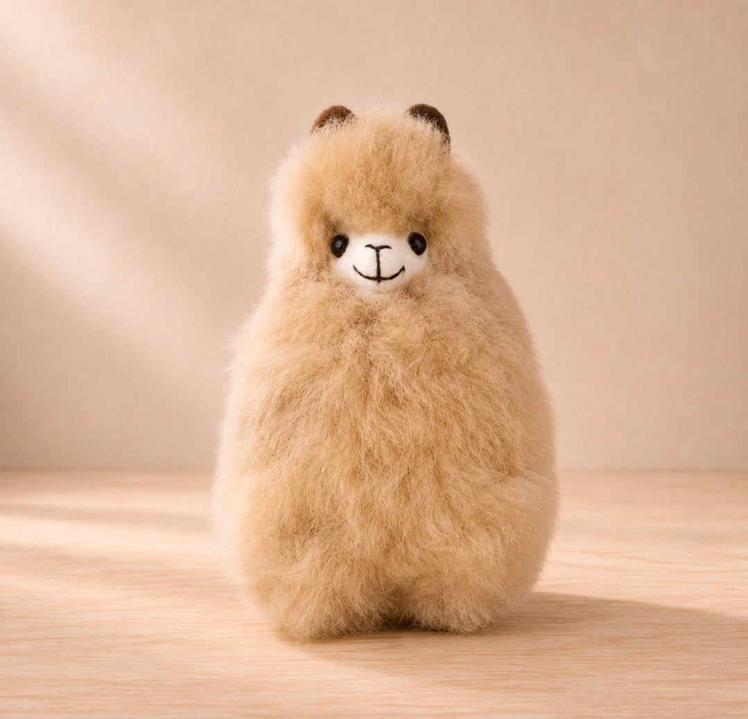 Small Natural Baby Alpaca Llama | Andes Signature