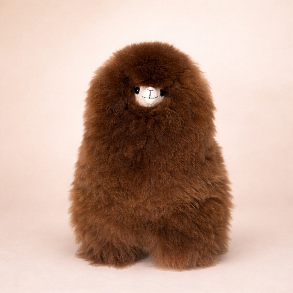 ✨Large Natural Baby Alpaca Llama | Andes Signature