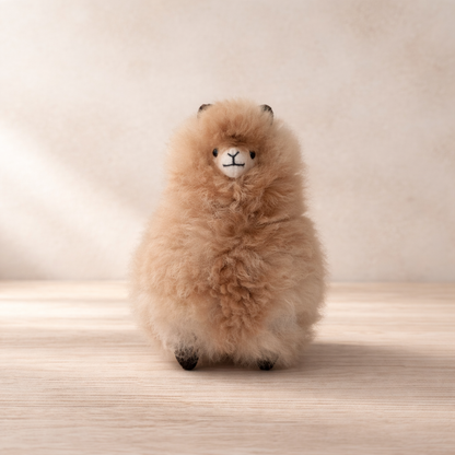 Small Natural Baby Alpaca Llama | Andes Signature