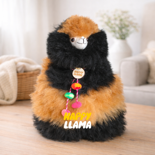 Happy Llama – Large – Natural and Mix Colors
