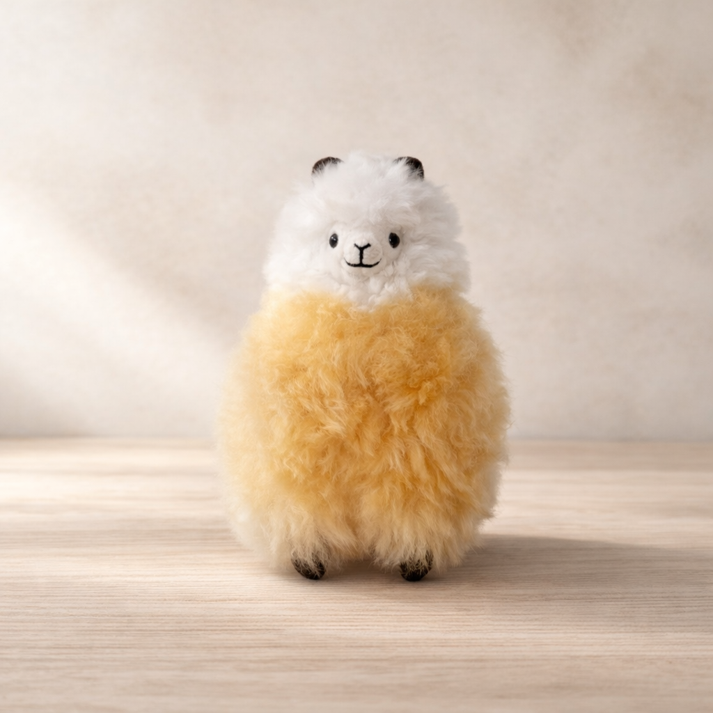 Small Natural Baby Alpaca Llama | Andes Signature