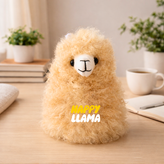 Happy Llama – Small – Natural colours